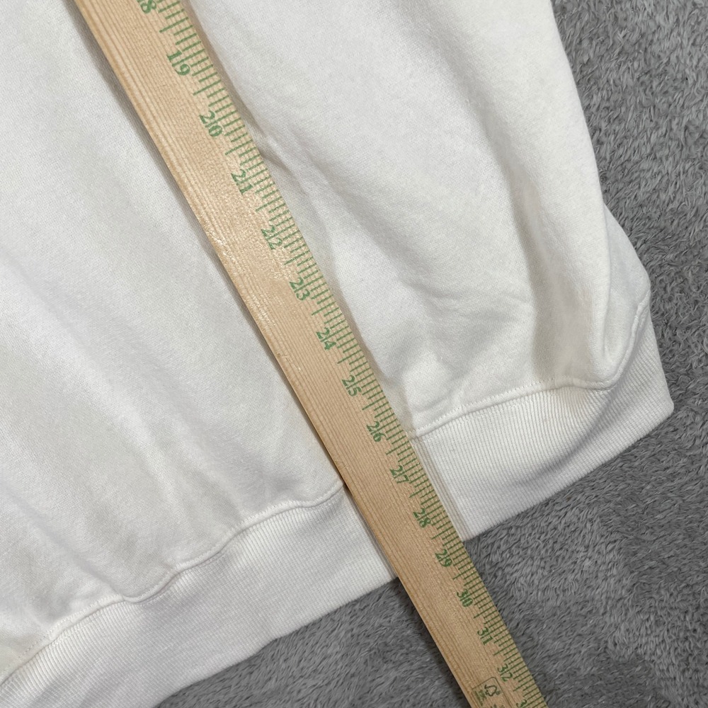 Bucees Hoodie Mens 2XL White Retro Striped Texas Gas Station Travel - Picture 9 of 10